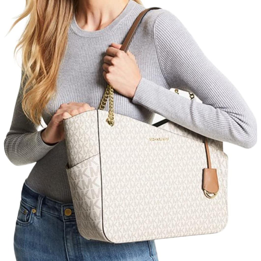 Michael Kors Jet Set Travel Large Chain Shoulder Tote,