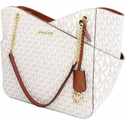 Michael Kors Jet Set Travel Large Chain Shoulder Tote,