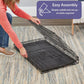 MidWest Homes for Pets Single Door ICrate Dog Crate, Leak-Proof Pan, Floor Protecting Feet, Divider Panel & Enhanced Patented Features, Ideal for Dogs