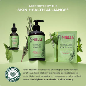 Mielle Organics Mielle Organics Rosemary Mint Strengthening Shampoo Infused With Biotin, Cleanses And Helps Strengthen Weak And Brittle Hair, 12 Ounces
