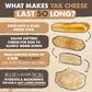 Mighty Paw Yak Cheese Chews 4 Pack Medium Odorless Long Lasting Treats for Puppies and Chewers