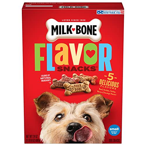 Milk Bone Flavor Snacks Dog Treats 24 oz Small Biscuits Crunchy Texture Tartar Reduction