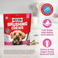 Milk-Bone Fresh Breath Brushing Chews, 48 Mini Treats, Daily Dental Snacks for Small Dogs, Tartar Control