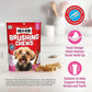 Milk-Bone Original Brushing Chews, Mini Dental Treats for Dogs, Daily Oral Care, 48 Count