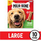 Milk Bone Original Dog Biscuits for Large Dogs 10 lb Crunchy Treats Packaging May Vary