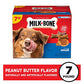 Milk Bone Dog Biscuits 7 lb Peanut Butter Flavor Crunchy Naturally and Artificially Flavored