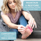 Mind Bodhi Health Wellness Toe Spacers, Toe Separators for Men & Women, Correcting Bunions & Restoring Toes to Original Shape, Blue