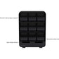 Mind Reader Tea Bag Organizer, Tea Station Organizer, Countertop Storage, Kitchen, Plastic, 10.25 L X 3.25 W X 13.75 H, Black,887530004599