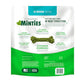 Minties Dental Chews for Medium Dogs 25 50 lbs 60 Count Mint Flavor Treats for Fresh Breath and Plaque