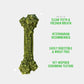 Minties Dental Chews for Medium Dogs 25 50 lbs 60 Count Mint Flavor Treats for Fresh Breath and Plaque