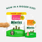Minties Dental Treats For Cats, Salmon Flavored Treats For Cats, Freshens Breath And Controls Tartar, 2.5oz,