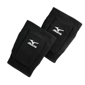 Mizuno Youth T10 Plus Volleyball Kneepad, 1 Pair, Black, One Size, Cushioned Protection for Kids’ Sports Training