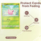 Mlikero Card Sleeves 600 Count Clear Soft Poly Sleeves Fit for MTG TCG Baseball Football Game Cards