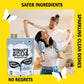 Molly's Suds Dishwasher Pods, Clean Dishwasher Detergent, Cuts Grease, Residue-Free, 120 Auto-Release Tabs, Unscented
