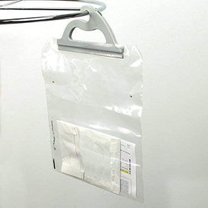 Monaco Hanging Storage Bags, 15-Pack Of 10 X 12.5-inch Clear Plastic Bags For Classroom, Library, And Pharmacy Use,721227156515
