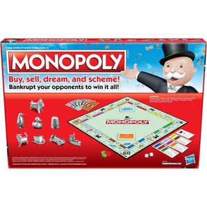 Monopoly Token Vote Edition Family Board Game for Kids and Adults 2 to 6 Players Ages 8 Plus