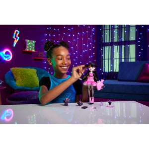 Monster High Draculaura Doll With Pet Bat-Cat Count Fabulous And Accessories Like Backpack, Spell Book, Bento Box And More,