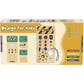 Montessori LED Light Switch Busy Board, 8 Sensory Activities for Toddlers 1+ Travel Toy