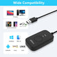 Mouse Jiggler Undetectable For Computer, USB Mouse Mover, Gaming Automatic Continuous And Assistive Click Device, Plug And Play, Simulate Mouse Pointer Movement To Prevent PC Going Sleep,