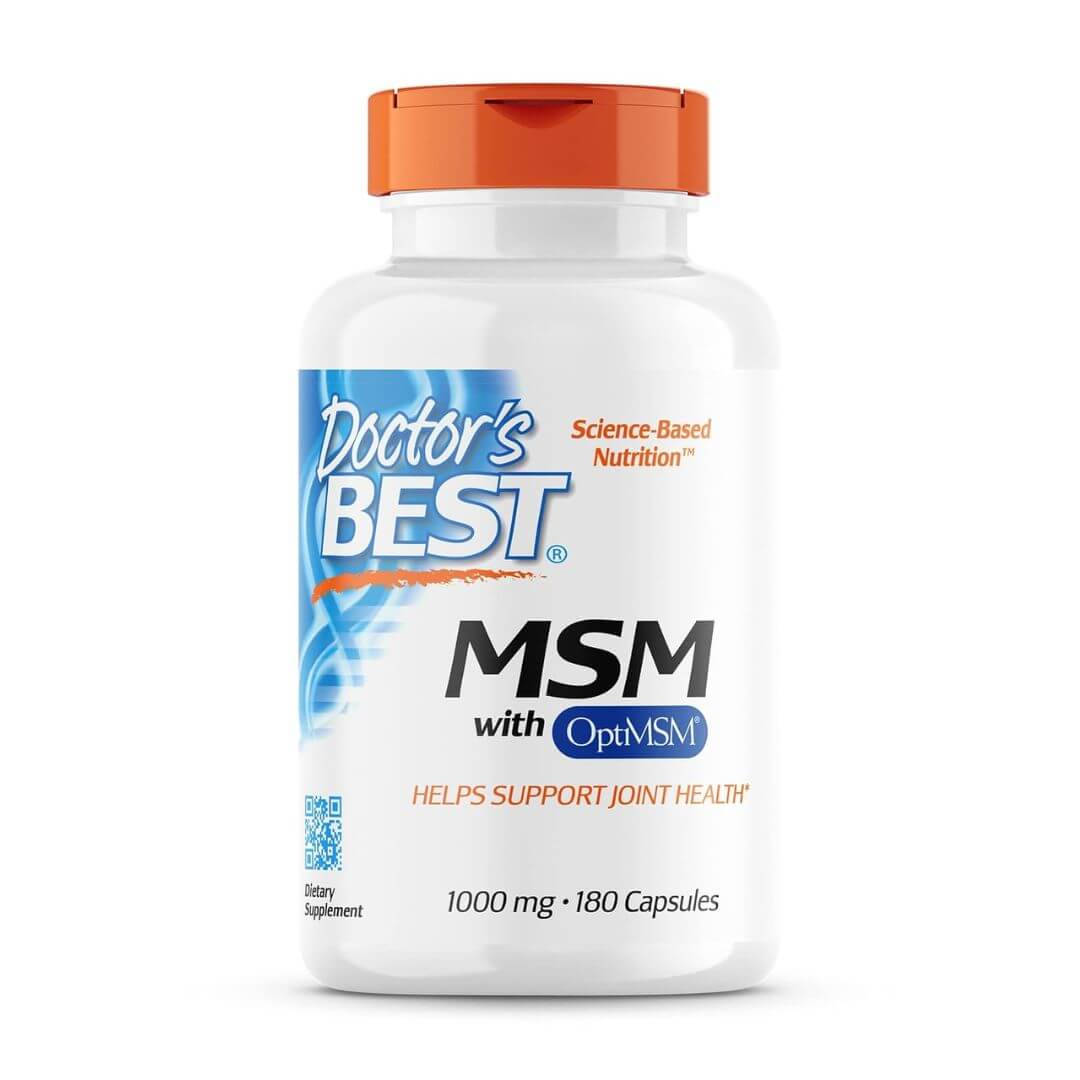 Doctor's Best MSM 1000mg 180 Capsules