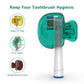 Mspan Toothbrush Protector Travel Cover: Brush Head Cap Cute Clip Case Bulk Guard - Oral Care Accessories Pod For Kids Adults,