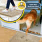 Muddy Mat Beige 35x24 Super Absorbent Microfiber Dog Door Mat Washable Quick Dry Rug for Pets