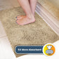 Muddy Mat Beige 35x24 Super Absorbent Microfiber Dog Door Mat Washable Quick Dry Rug for Pets