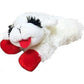 Multipet Lamb Chop Dog Plush Toy, 10”, Cream, 5 Squeakers, Extra Soft Cuddly Stuffed Toy for Small/Medium Dogs