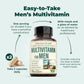 Vimerson Health Multivitamin For Men - Daily Mens Multivitamins And Multiminerals With Vitamin D, Vitamin C, B12 Zinc And More. Essential Vitamins For Men For Energy, Focus, Stamina, Performance, Mens Health. 60 Capsules