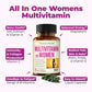 Vimerson Health Multivitamin For Women - Daily Womens Multivitamin And Multimineral With Vitamin A, C, D, E, B12, Zinc, Iron. Essential Vitamins For Women For Energy, Focus, Hair Growth And Overall Health. 60 Liquid Caps