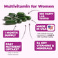Vimerson Health Multivitamin For Women - Daily Womens Multivitamin And Multimineral With Vitamin A, C, D, E, B12, Zinc, Iron. Essential Vitamins For Women For Energy, Focus, Hair Growth And Overall Health. 60 Liquid Caps