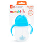 Munchkin Any Angle Sippy Cup For Toddlers, Weighted Straw Trainer Cup With Click Lock Lid, 7 Ounce, Blue,735282158483