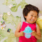 Munchkin Any Angle Sippy Cup For Toddlers, Weighted Straw Trainer Cup With Click Lock Lid, 7 Ounce, Blue,735282158483