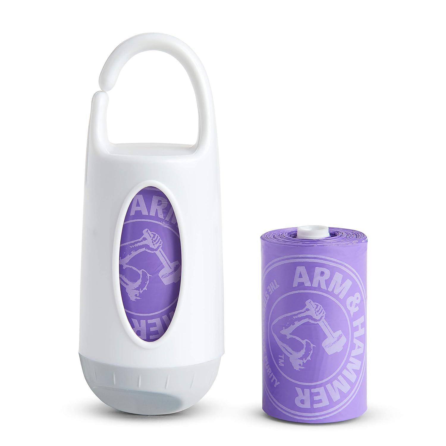 Munchkin Arm And Hammer Diaper Bag Dispenser And 24 Diaper Disposal Bags,735282113024