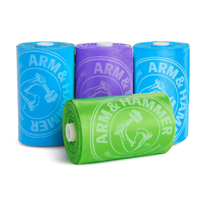 Munchkin Arm and Hammer Diaper Bag Refills, 4-Pack, 48 Bags
