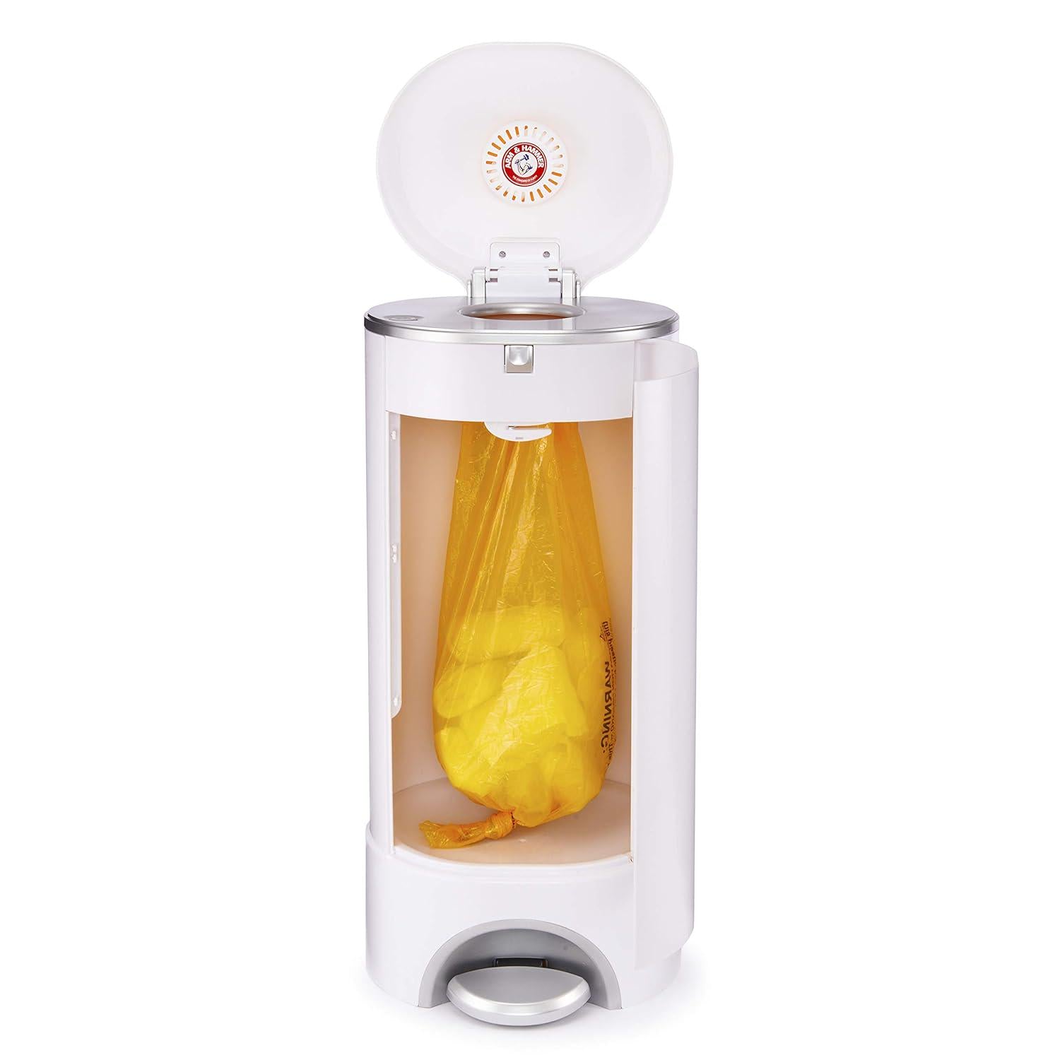 Munchkin Arm And Hammer Diaper Pail Refill Rings, Holds Up To 2,176 Newborn Diapers, 8 Pack,735282161285