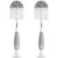Munchkin Bristle Bottle Brush, Grey, 2 Pack,735282213922
