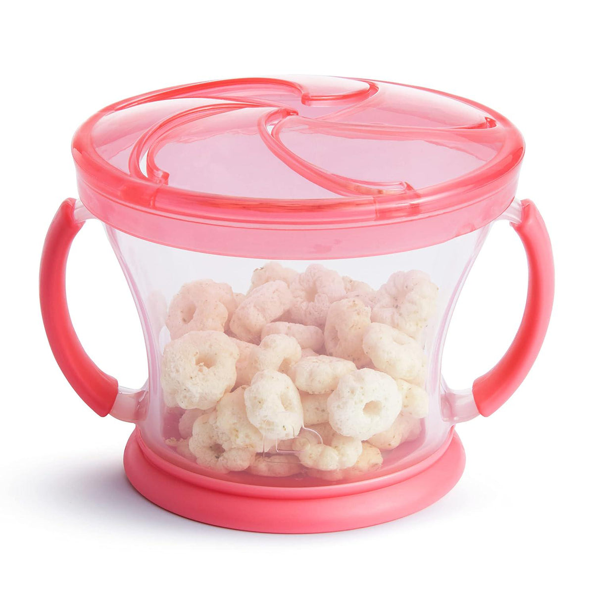 Munchkin Snack Catcher Toddler Snack Cups, 2 Pack, Pink/Purple,735282179242