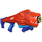 NERF Wild LionFury Dart Blaster, Includes 16 Darts, Easy-Play Blaster Toy for Kids Ages 6+