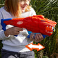 NERF Wild LionFury Dart Blaster, Includes 16 Darts, Easy-Play Blaster Toy for Kids Ages 6+