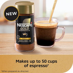Nescafe Gold Espresso Blonde Instant Coffee, 35oz