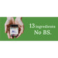 Biom Nobs No Bad Stuff Toothpaste Tablets, Nano Hydroxyapatite, Fluoride & Plastic-Free, Eco & Travel Friendly, Remineralize with NHA, 3-Month Supply