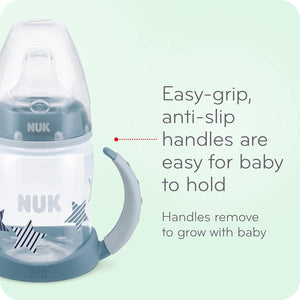 NUK Disney Large Learner Spill Proof Sippy Cup, Minnie Mouse, 10 Oz 1Pack BPA Free, Spill Proof Sippy Cup,885131690821
