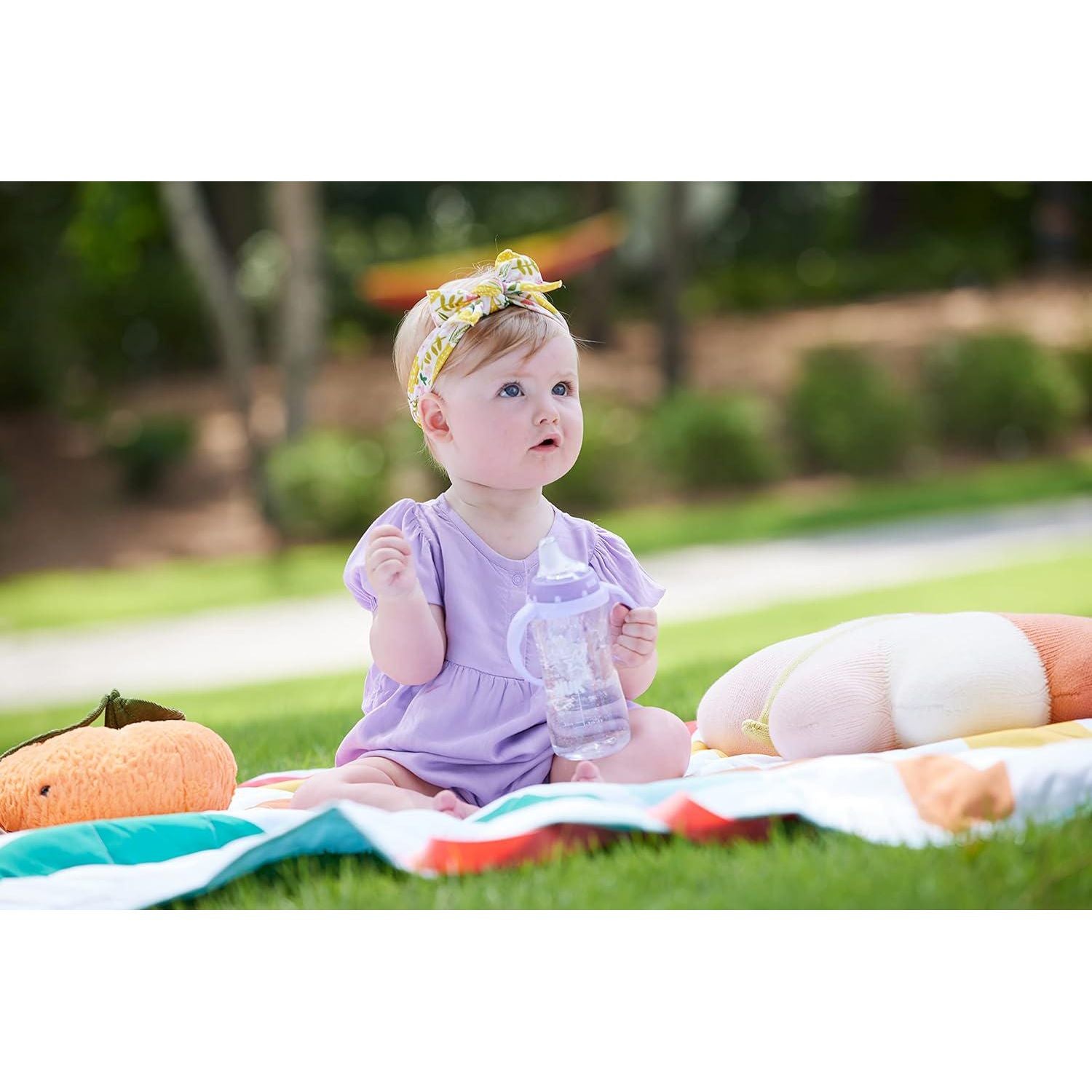 NUK Large Learner Tritan Cup, 10 Oz, 8+ Months BPA Free, Spill Proof Sippy Cup,885131698674