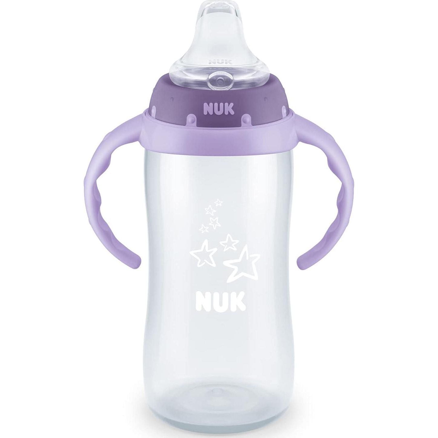 NUK Large Learner Tritan Cup, 10 Oz, 8+ Months BPA Free, Spill Proof Sippy Cup,885131698674