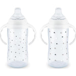 NUK Learner Cup, 6+ Months, Timeless Collection, Amazon Exclusive, 5 Oz, BPA Free, Spill Proof Sippy Cup, 2 Count (Pack Of 1),885131700131