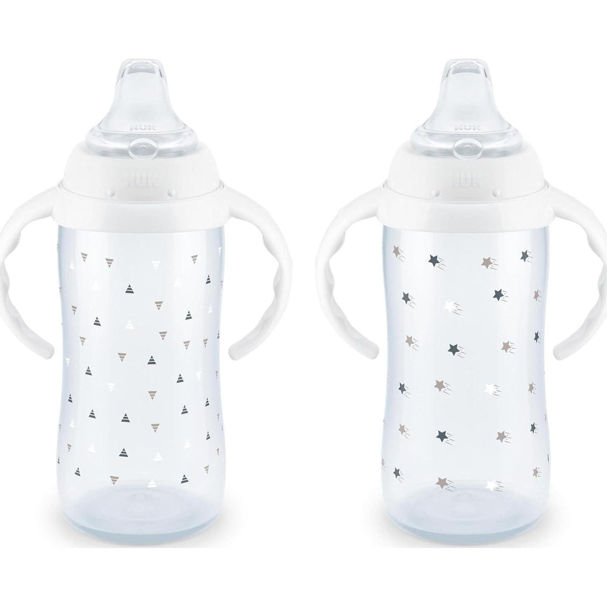 NUK Learner Cup, 6+ Months, Timeless Collection, Amazon Exclusive, 5 Oz, BPA Free, Spill Proof Sippy Cup, 2 Count (Pack Of 1),885131700131