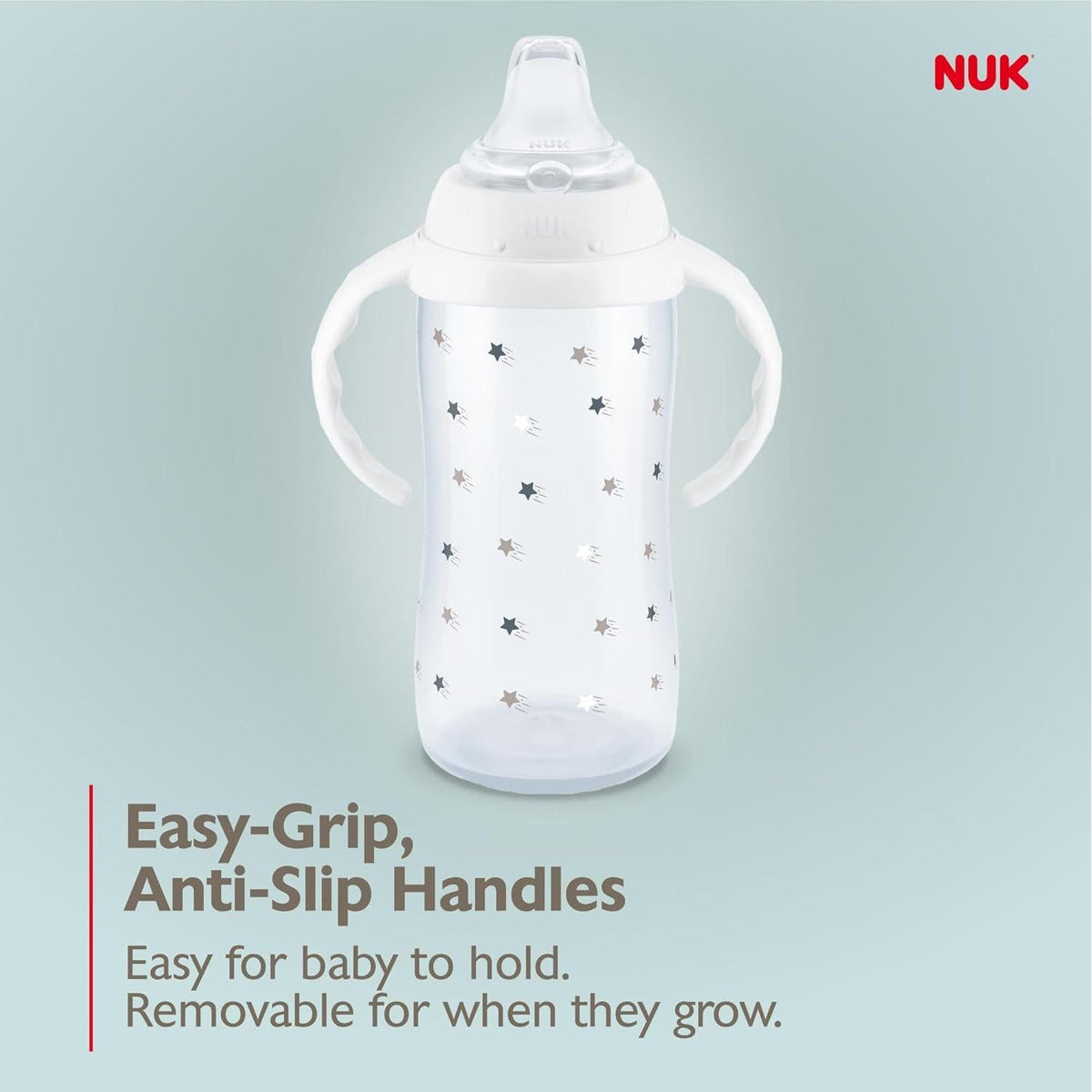 NUK Learner Cup, 6+ Months, Timeless Collection, Amazon Exclusive, 5 Oz, BPA Free, Spill Proof Sippy Cup, 2 Count (Pack Of 1),885131700131