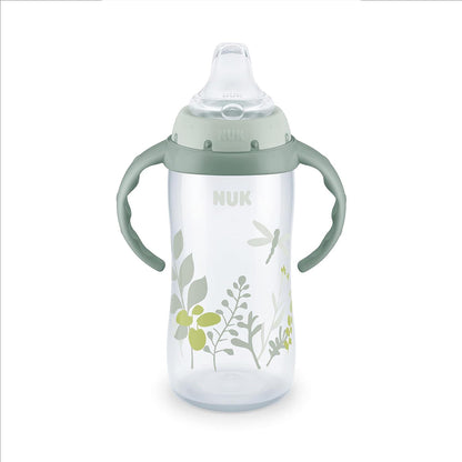 NUK For Nature Learner Cup, 10 Oz, 9+ Months BPA Free, Spill Proof Sippy Cup,885131701381