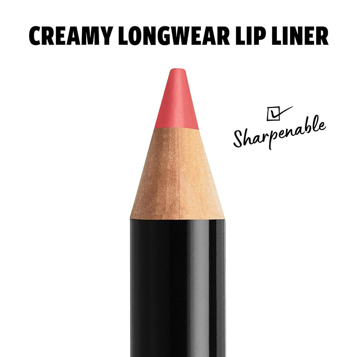 NYX PROFESSIONAL MAKEUP Slim Lip Pencil, Long-Lasting Creamy Lip Liner - Hot Red,